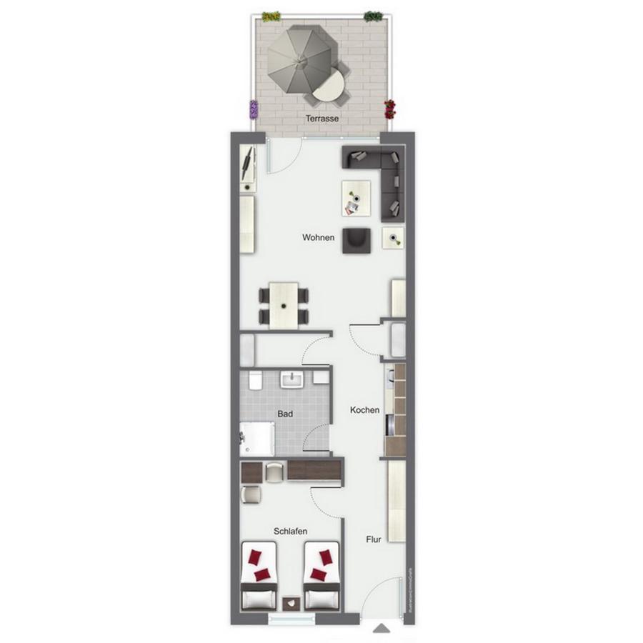 Feriendorf Papillon Wohnung 02-3 볼텐하겐 외부 사진